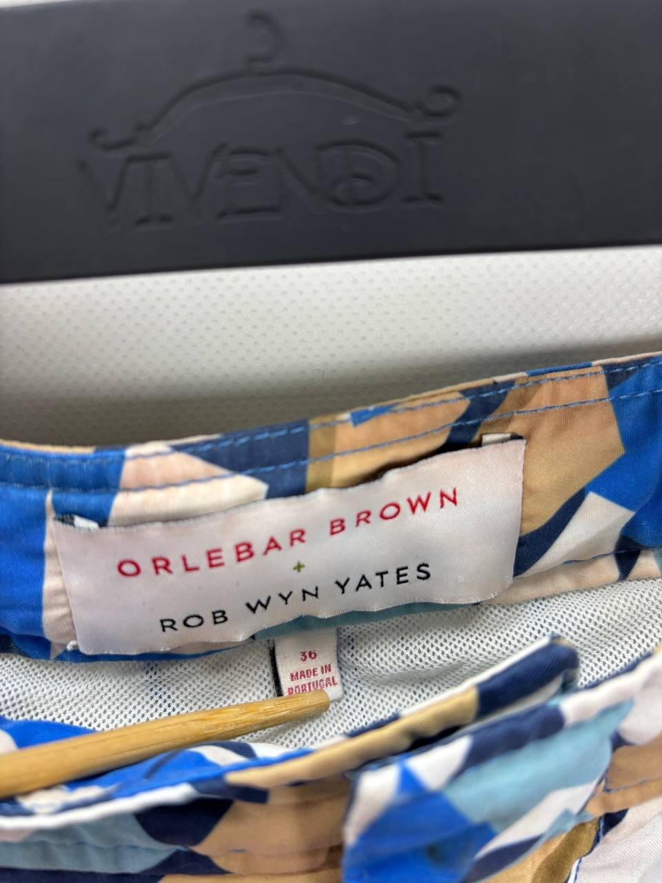 Mens shorts Orlebar Brown Rob Wyn Yates Size 36 Duties Paid (USA)