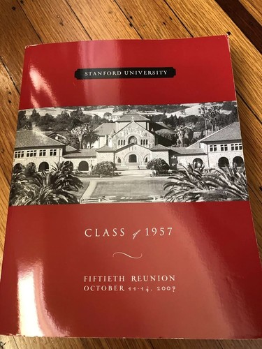 Tow Stanford University Class of 1957 - 50 Year Reunion Book, 2002 & 2007 - Picture 5 of 10