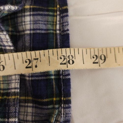 J Crew Mens Medium Plaid Slim Fit Brushed Twill Long Sleeve Button Down Shirt - Bild 6 von 6