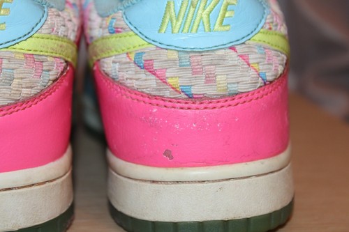 Nike 6.0 Dunk scarpe basse neon lifestyle donna US 9 Pasqua 314141-171 2008 - Foto 5 di 12