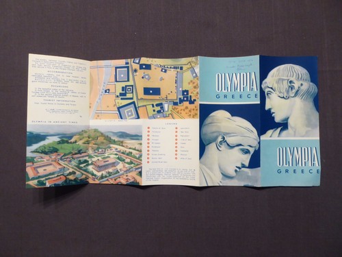 Reiseprospekt Hellas, Thessaloniki, Greece, Athen 1956, english - Bild 3 von 3