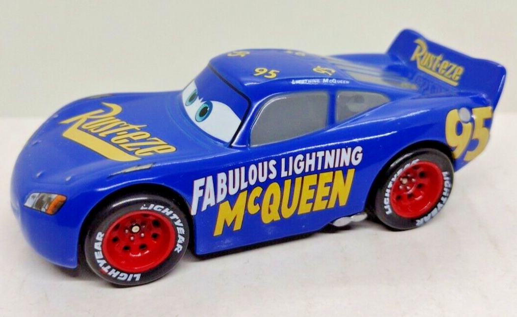 Disney Pixar Mattel Cars Fabulous Lightning McQueen #95 Rusteze