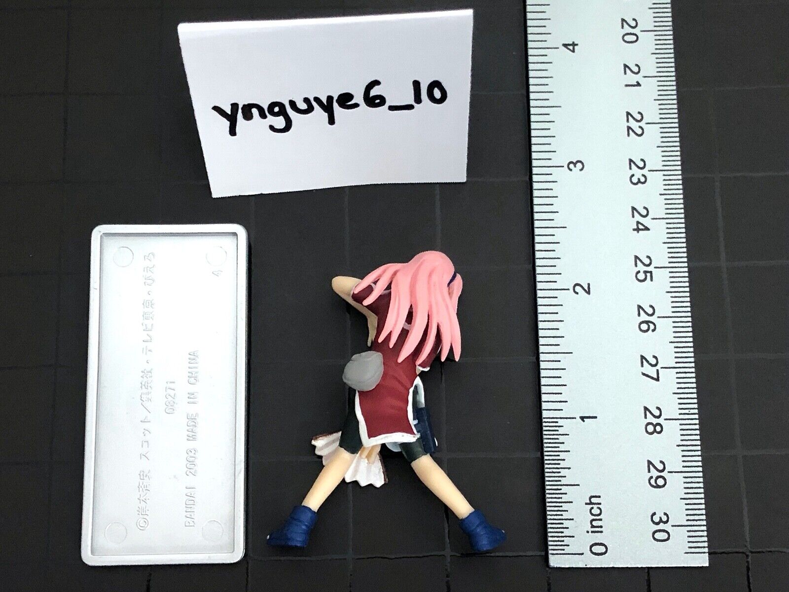 Sakura Haruno Set of 4 Naruto Ninja Ningyou Mini Figure collection Bandai  Japan