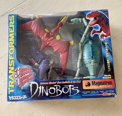 Transformers 2000 Dinobots Beast Machines Magmatron Rare Hasbro w/o Missles