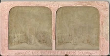 Antik Stereoview Photo - Opera - Lakmé the Daughter of the Gods - Léo Delibes 
