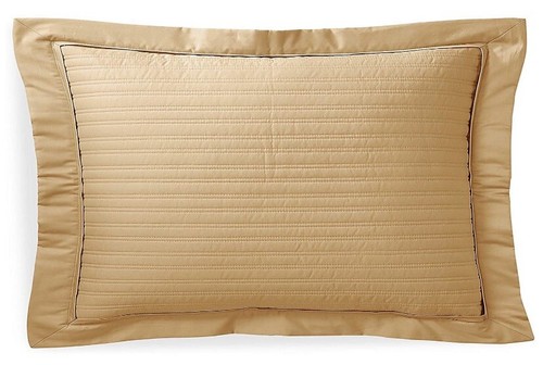 Ralph Lauren Acolchado Un Estándar Falso Pulido Bronce Dorado 2" Botones Brida  - Imagen 1 de 6