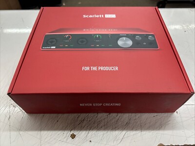 Focusrite SCARLETT 8I6 3rd Gen 192KHz USB Audio Recording