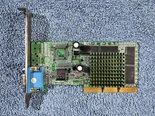 XFX NVIDIA Riva TNT2 M64 AGP 32MB SDR VGA Vintage Graphics Card PV-T02A-BRHB
