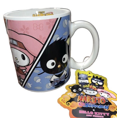 Taza de cerámica Sanrio Hello Kitty & Friends x Naruto Shippuden My Melody Pochacco - Imagen 3 de 7