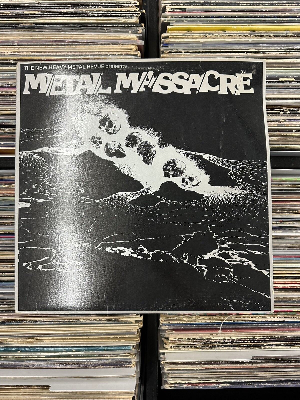 Metal Massacre 1 LP 1984 Second Pressing -Metallica VG++