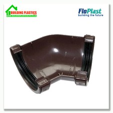 MINI SMALL GUTTERING & FITTINGS BROWN FOR SHEDS | PORCHES | CONSERVATORIES | ETC
