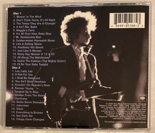 Bob Dylan – The Essential Bob Dylan CD x 2 Limited Edition 2000 Remastered - Picture 3 of 5