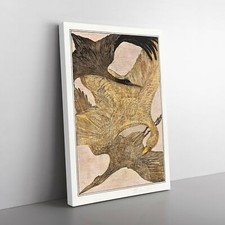 Three Flying Birds By Theo Van Hoytema Canvas Wall Art Print Framed Picture