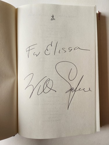 William Safire "No Uncertain Terms" NY Times Magazine 2003 Signed & Inscribed - Picture 2 of 4