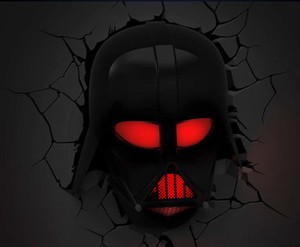 star wars wall light