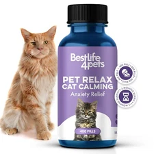 Pet Relax Cat Calming Anxiety Relief