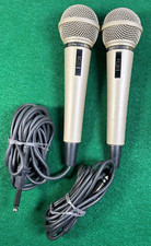 Lot Of 2 Pioneer Dm-21a Microphone Uni Directional Dynamic Dm21a