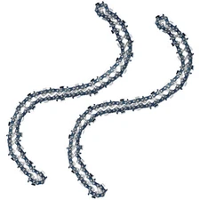 2Pcs 18'' inch Chainsaw Chain .325" .050 68 DL Full-Chisel Chain .325" 050" 68DL