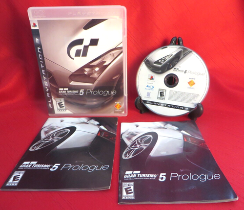 Gran Turismo 5 Prologue (Sony PlayStation 3, 2007) Includes Two Manuals - Tested - Picture 1 of 4