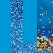 16' x 32' Oval Above-Ground Overlap Liners for Above Ground Pools