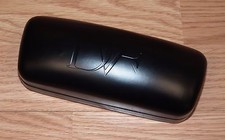 DVF Diane Von Furstenberg Black  Pink Sunglasses Clam Shell Case Only  READ 