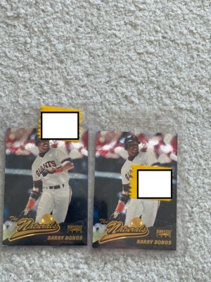 2 Barry Bonds 1996 Starburst Artist's Proof cards tough find Ready Grade 75/100