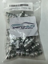 25 - Sherco-Auto OE Style High Side Port Adapter Replaceable Valve Cores LOT