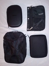 BOSE Black Headphones Zip-Up Case (Replacement Lot of 4) Shacke Pak~Mead Travel