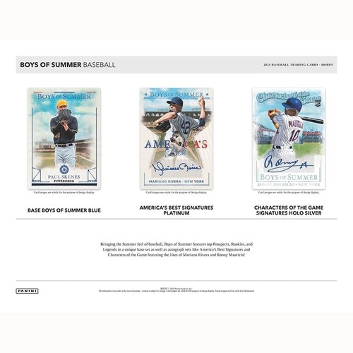 2024 Panini Boys of Summer Baseball Hobby BOX Factory Sealed 24PABBS - Bild 3 von 5