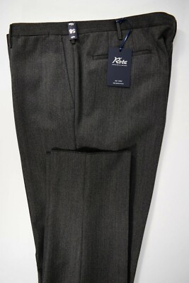 ROTA men's pants CLASSIC tailored WOOL COVERCOAT grey A/W mod 290/2/C