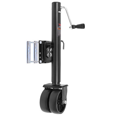 2000lbs Swivel Trailer Jack - Heavy Duty Boat Trailer Jack W/6'' Dual Wheels