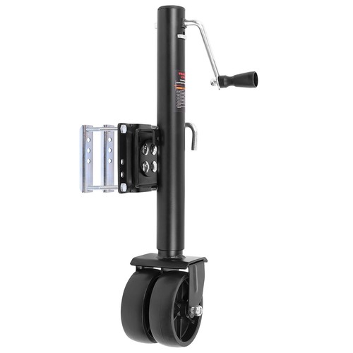 2000lbs Swivel Trailer Jack - Heavy Duty Boat Trailer Jack W/6" Dual Wheels