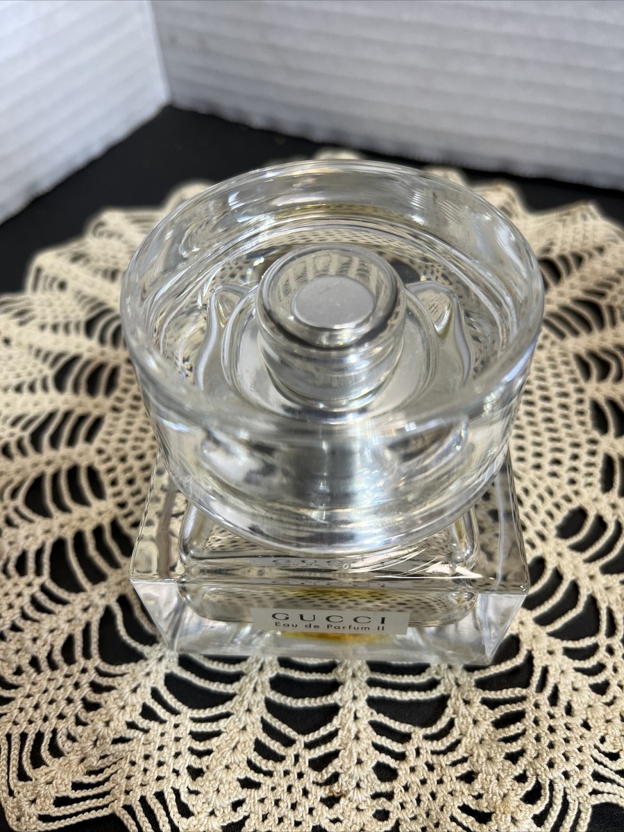 GUCCI Eau de Parfum II Glass Square Bottle Only | eBay