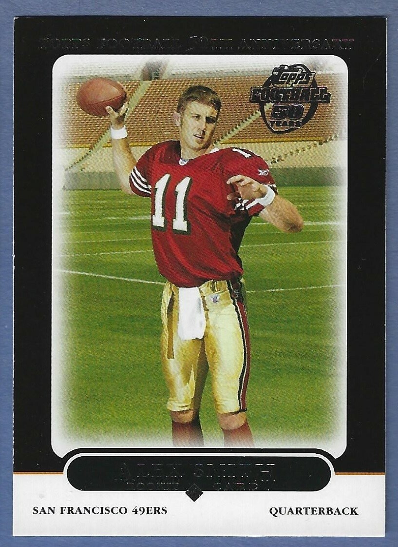 2005 Topps Black #435 Alex Smith Rookie Card 49ers/Redskins