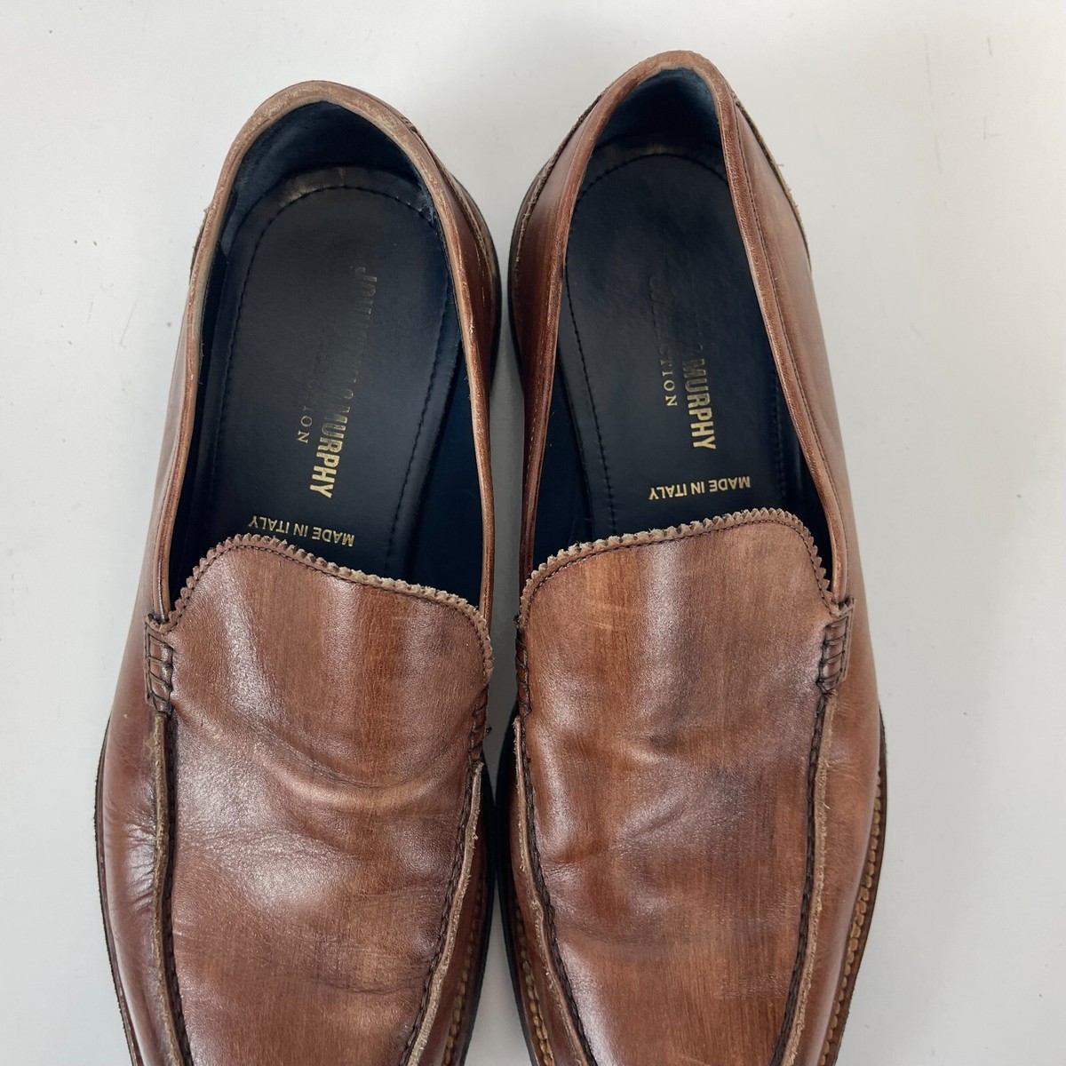 Johnston And Murphy Jameson Venetian Slip On Loafers Mens Size 10.5 Leather Johnston And Murphy Jameson Venetian Slip On Loafers Mens  main image 2
