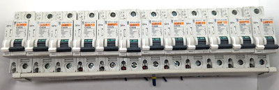 5x Merlin Gerin Multi 9 C60N C4 + 3x C6 + 2x C3 + C2 + C20