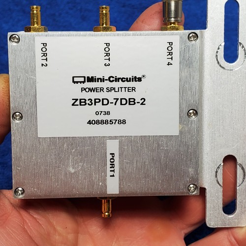 Mini-Circuits ZB3PD-7DB-2 Power Splitter Combiner 1-3 Used - Picture 7 of 7