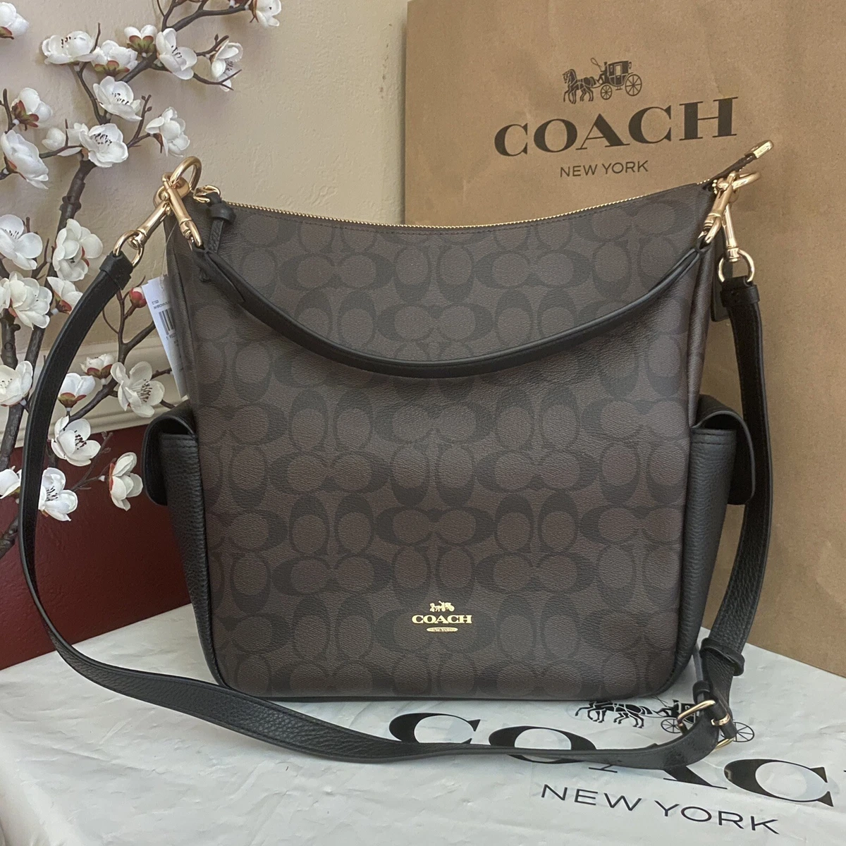 Coach Pennie Shoulder Bag in Signature Canvas