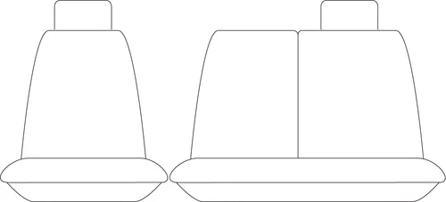 For Hyundai iLoad TQ Van 2008-2021 Neoprene FRONT Car Seat Covers Waterproof - Picture 2 of 13