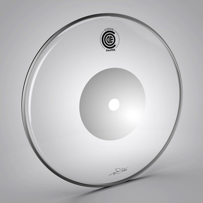 CODE Drumheads Nicko McBrain 'Boomer' 12'' 12'' - Tom