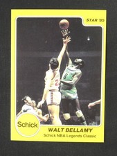 1985 STAR SCHICK NBA LEGENDS Classic WALT BELLAMY #4