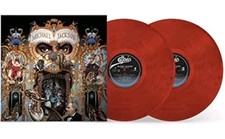 Michael Jackson Dangerous Red & Black Swirl Vinyl LP sealed new
