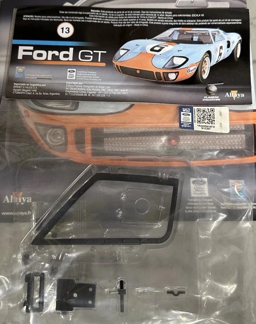TIBIDABO 1:10 FORD GT anni 60 CON TELEGUIDA CON BOX IN LEGNO