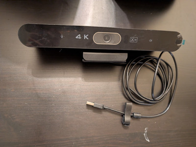 RayBit All-in-One 4K Ai Auto Tracking Video Bar No Remote, Tested, Unused.