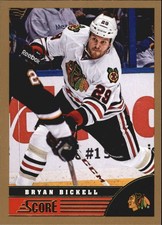 2013-14 Score Gold #107 Bryan Bickell - HKY
