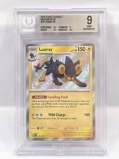 2024 Pokemon TCG Scarlet & Violet Paldean Fates #137 Luxray SH Shiny Rare BGS 9 on eBay