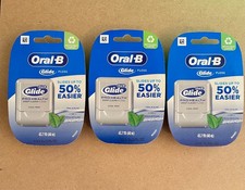 OLD VERSION 3 Pack Oral B Glide Pro Health Deep Clean Floss Cool Mint 131 Yards