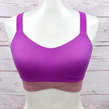Victoria s Secret On Point Purple Pink Lightly Padded Seamless Sports Bra S