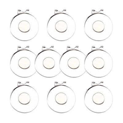 10 PCS Magnetic Golf Hat Clips Ball Marker Metal Holder for Golfers Accessory US