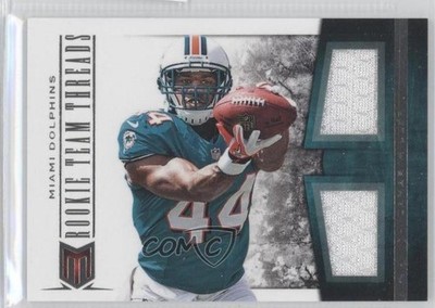 2012 Momentum Rookie Team Threads Materials Combo /199 Lamar Miller #22 RC 0a7